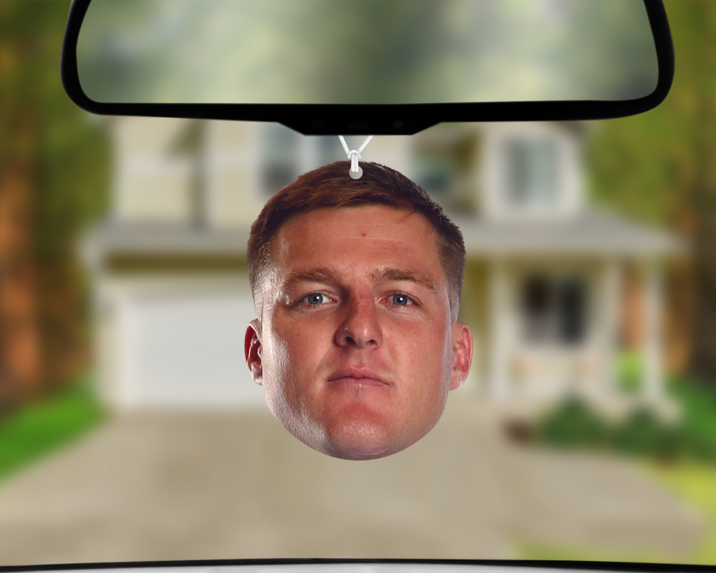 Big Head - Teig Wilton Car Air Freshener
