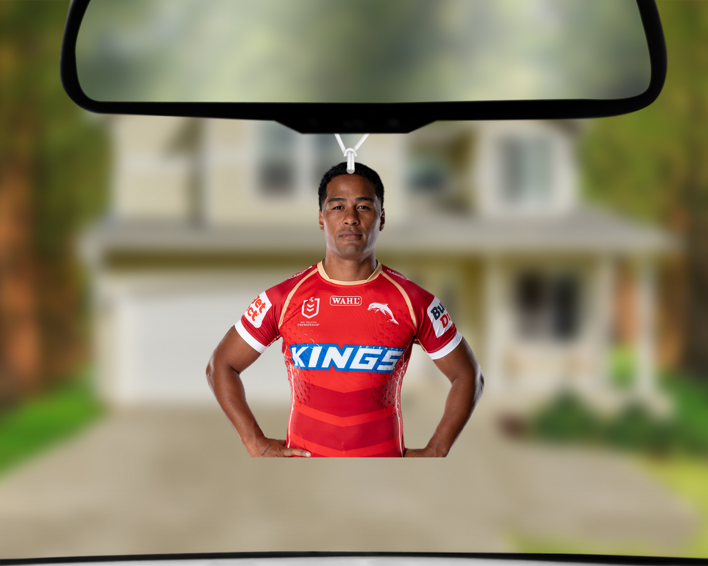 Team Photo - Max Feagai Car Air Freshener
