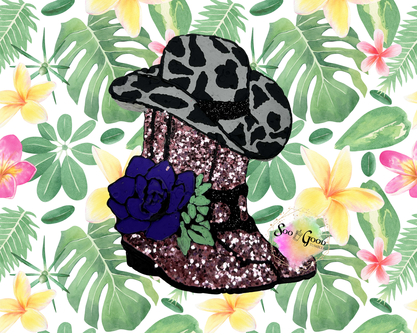 Boot Scootin Baby Blinged Car Freshie