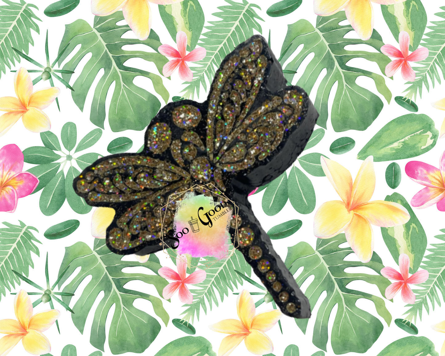 Dragonfly Blinged Car Freshie