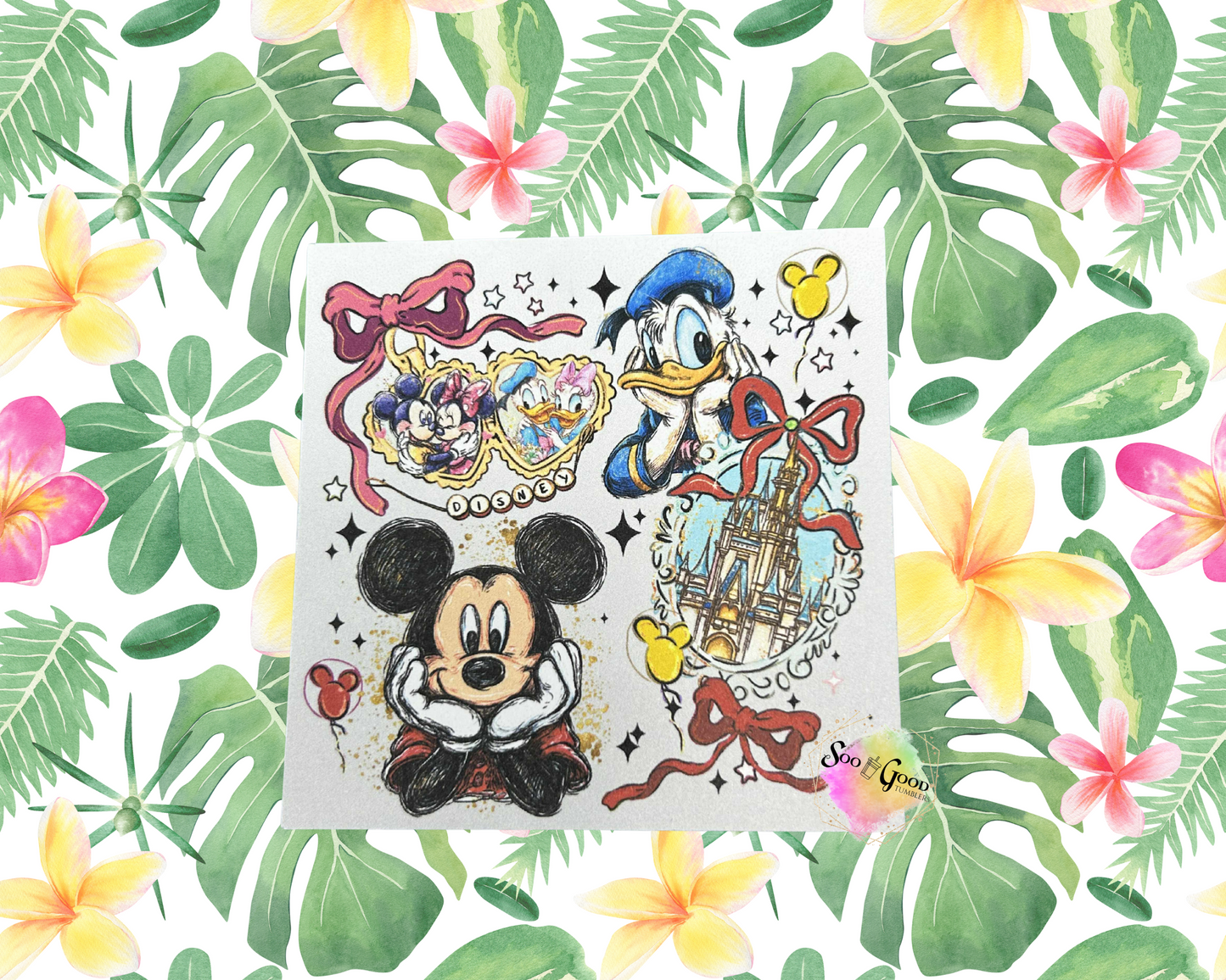 Mouse and Gang Cardstock Car Freshie
