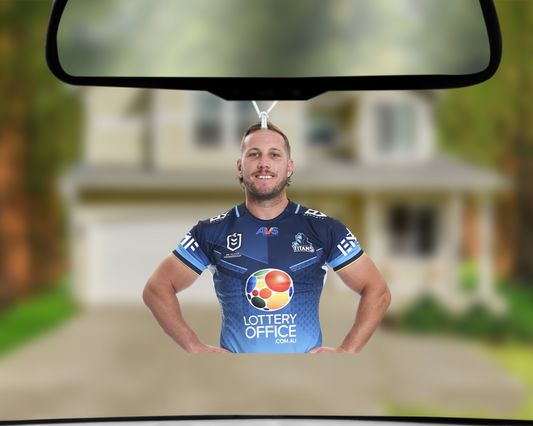 Team Photo - Brock Gray Car Air Freshener