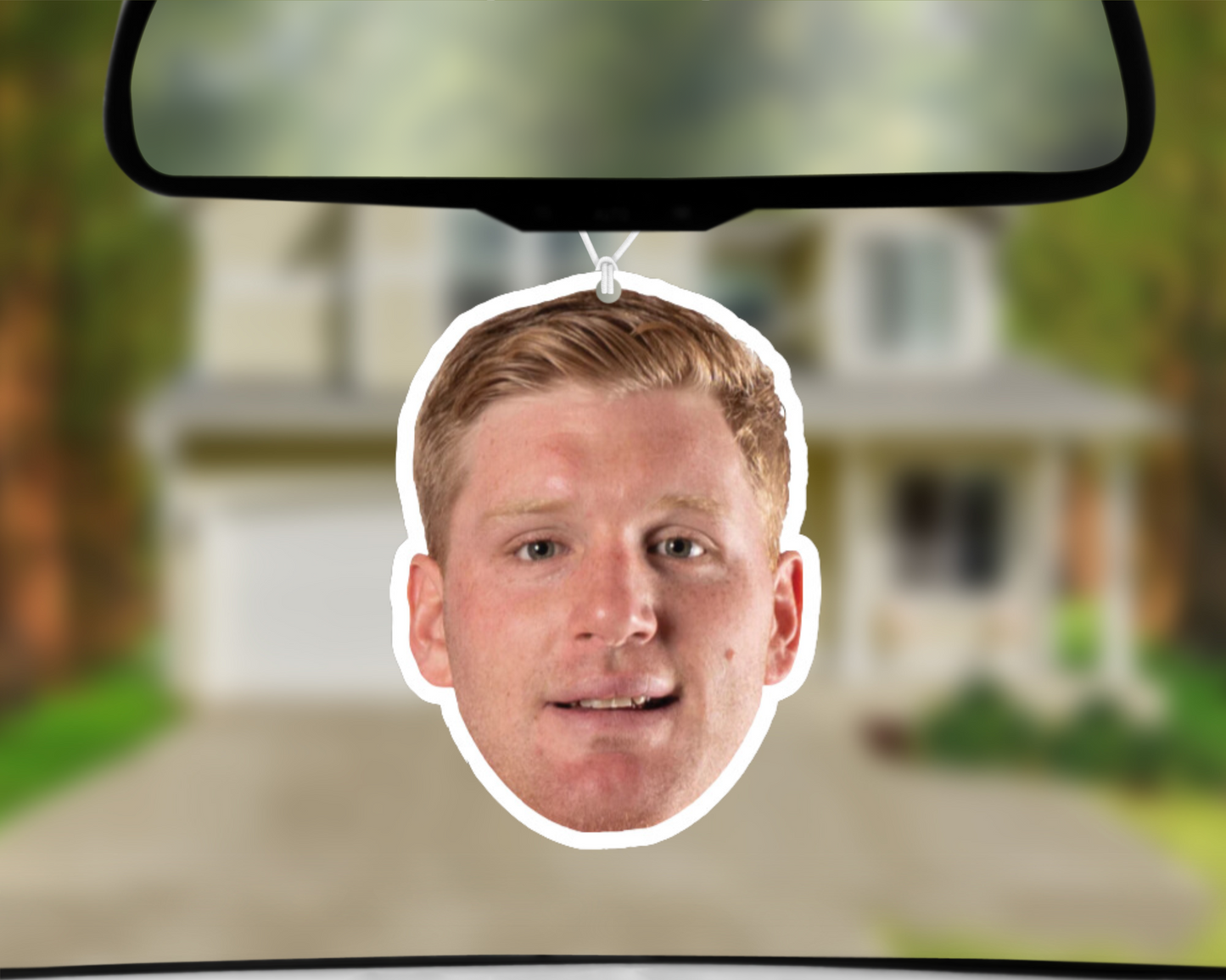 Big Head - Thomas Flegler Car Air Freshener