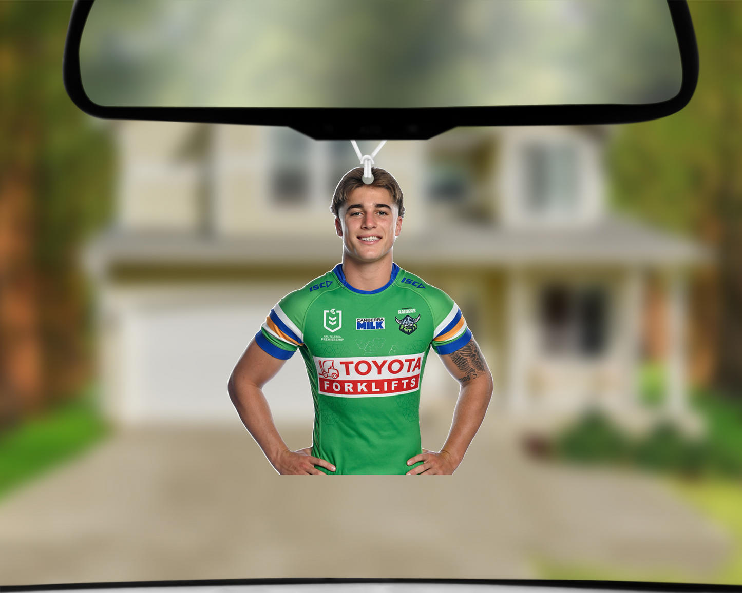 Team Photo - Chevy Stewart Car Air Freshener