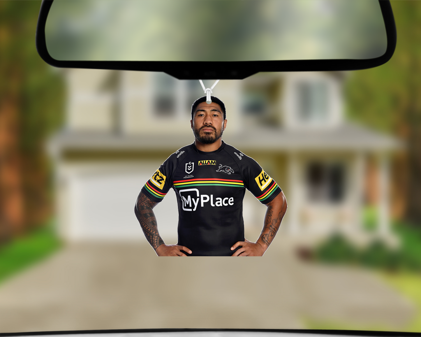 Team Photo - Moses Leota Car Air Freshener