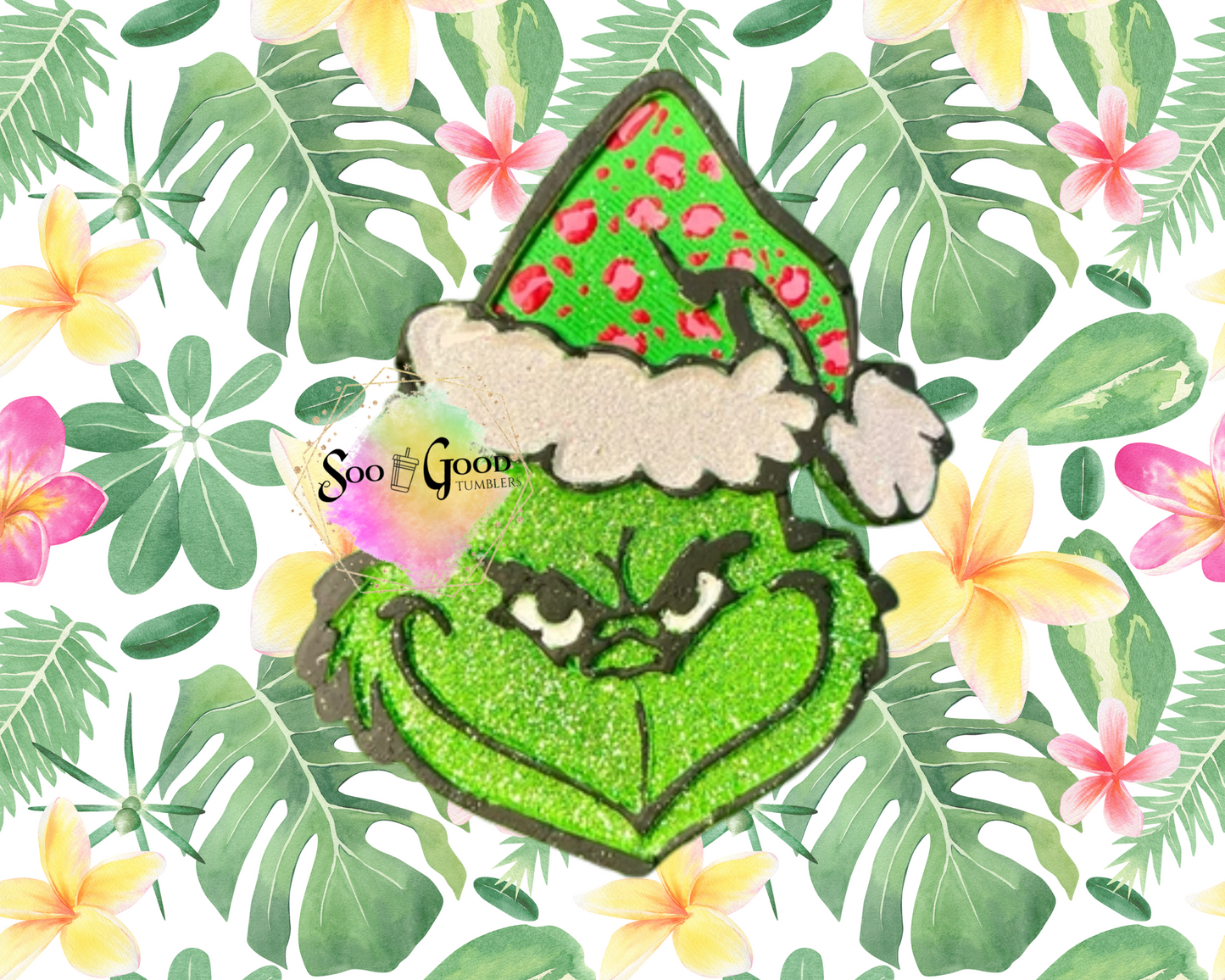 Grinch Blinged Car Freshie