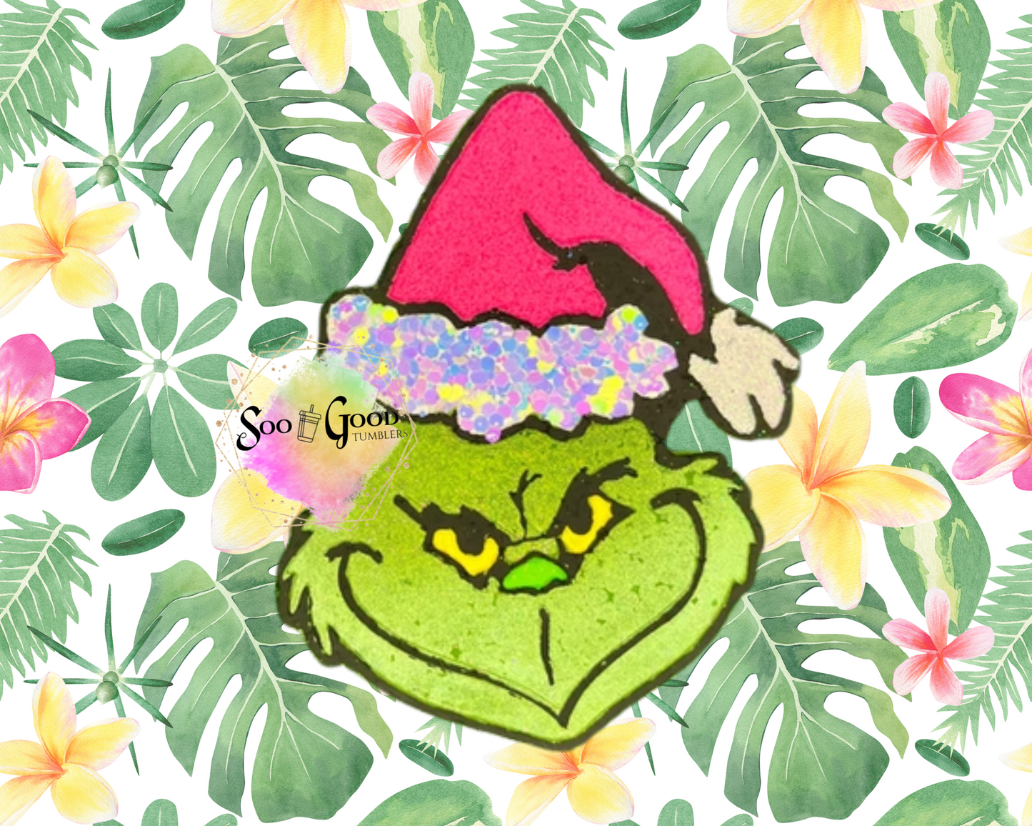 Grinch Blinged Car Freshie