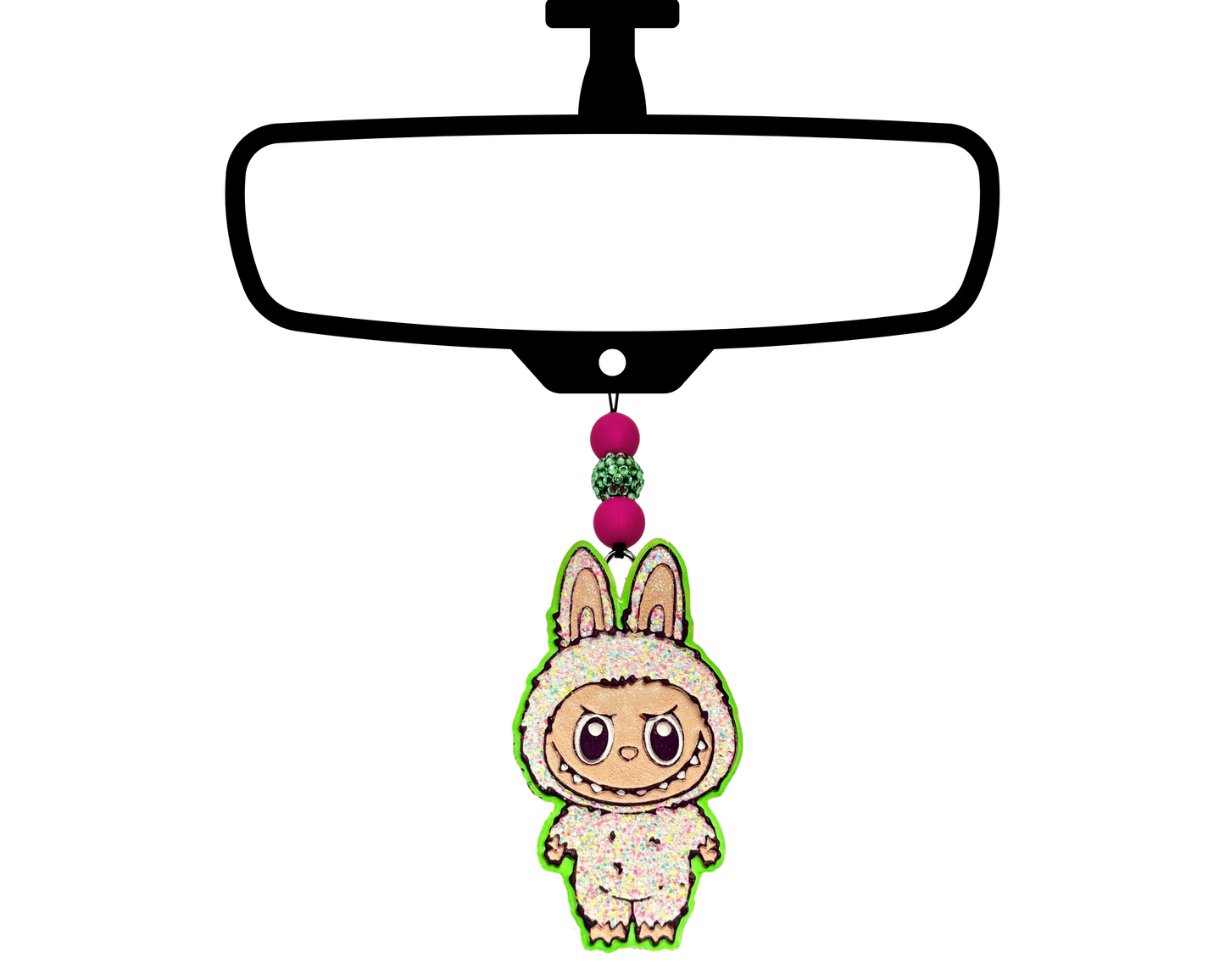 Labubu Blinged Car Freshie