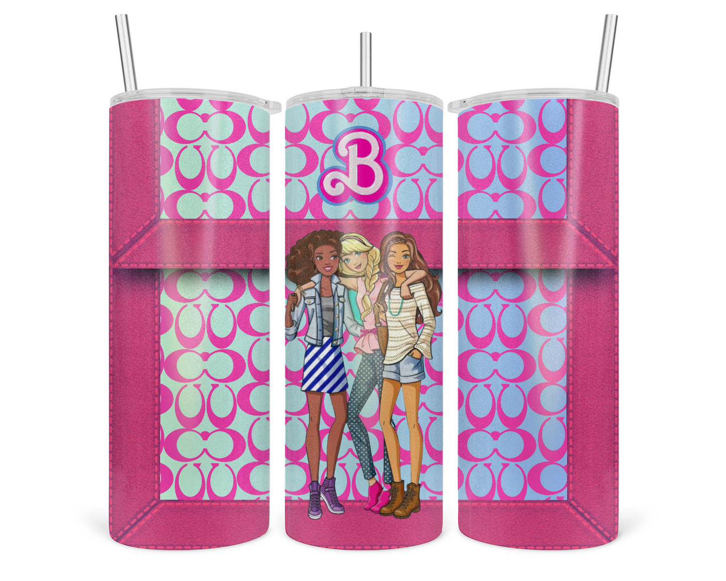 Coach Handbag Inspired Tumbler (171)