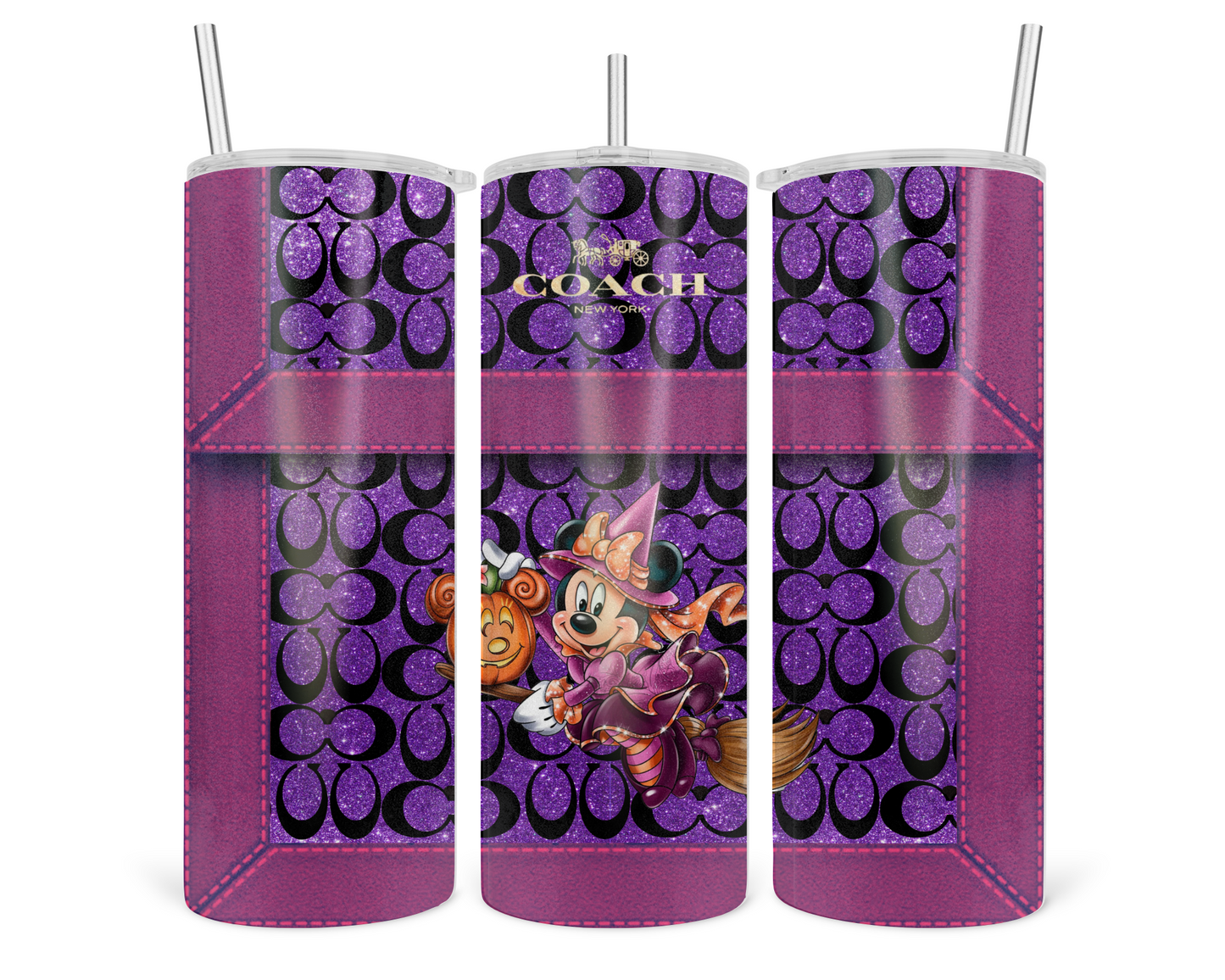 Coach Handbag Inspired Tumbler (068)