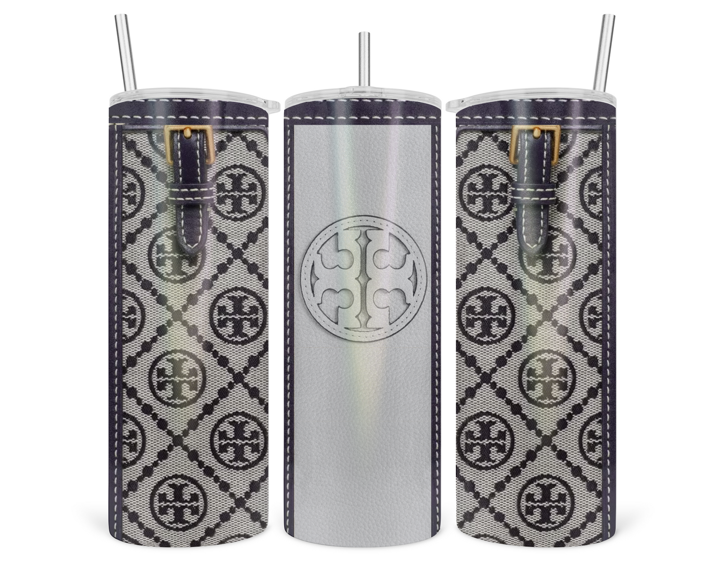 Tory Burch Handbag Inspired Tumbler (004)