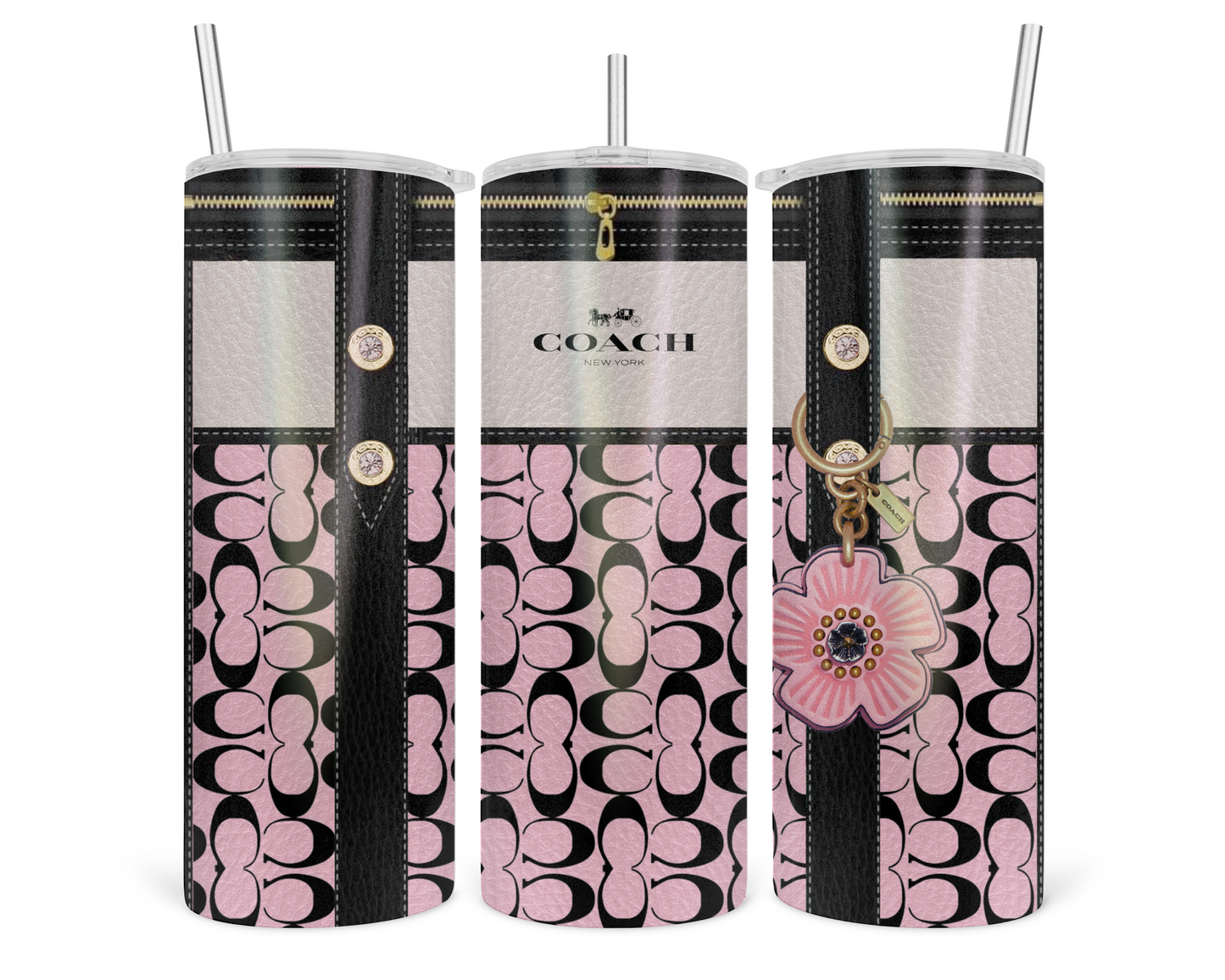 Coach Handbag Inspired Tumbler (065)