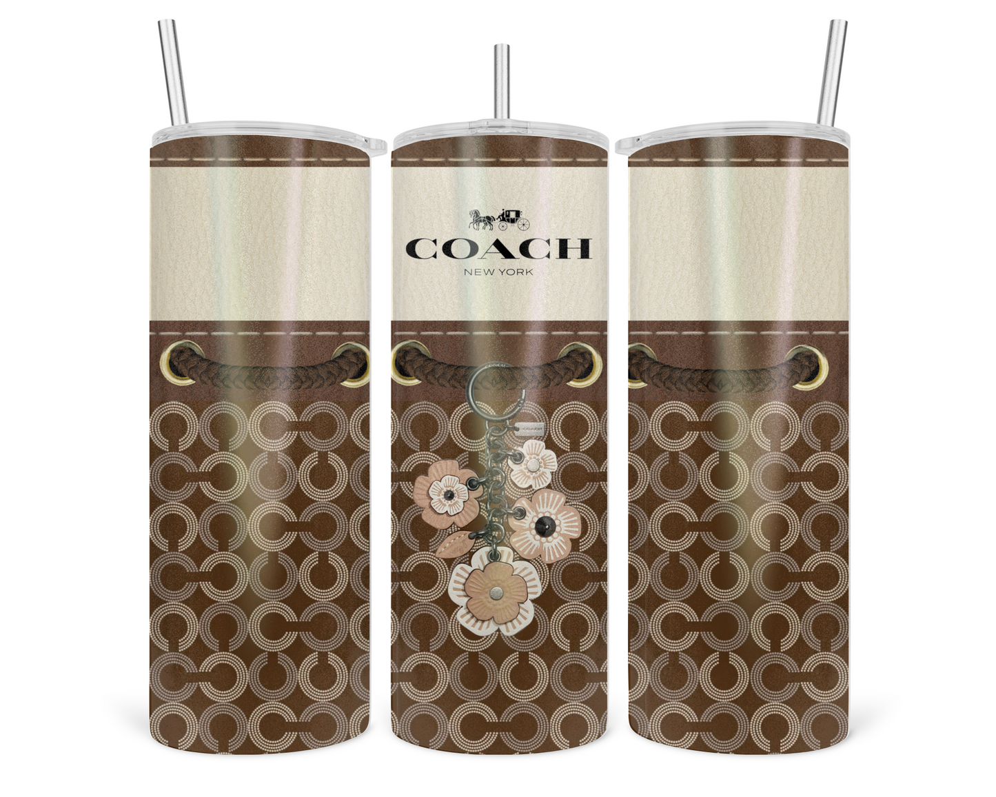 Coach Handbag Inspired Tumbler (063)