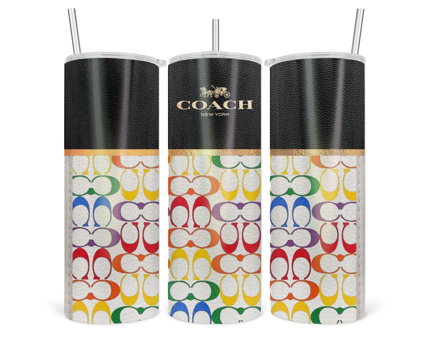 Coach Handbag Inspired Tumbler (053)