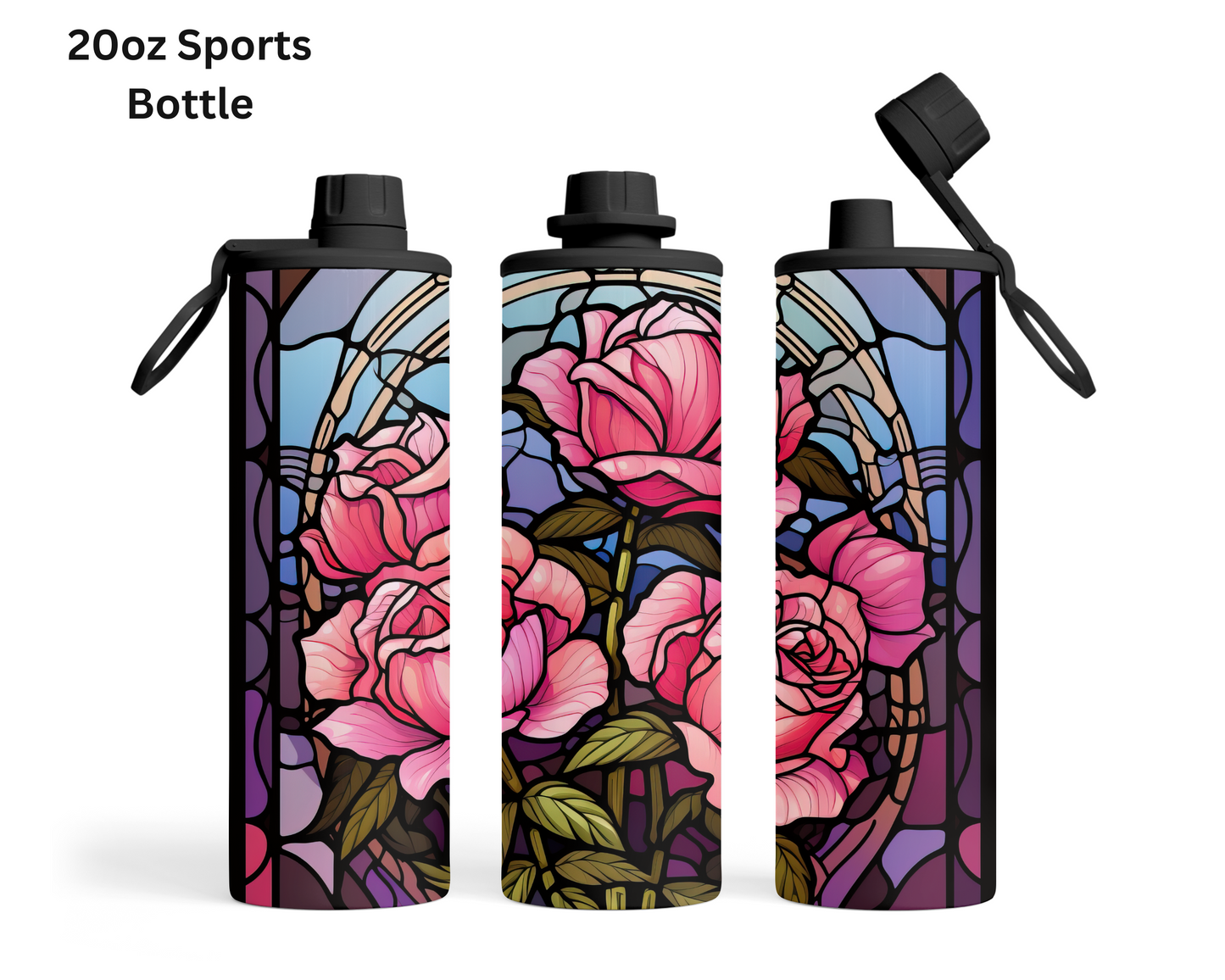 Pink Roses Tumbler