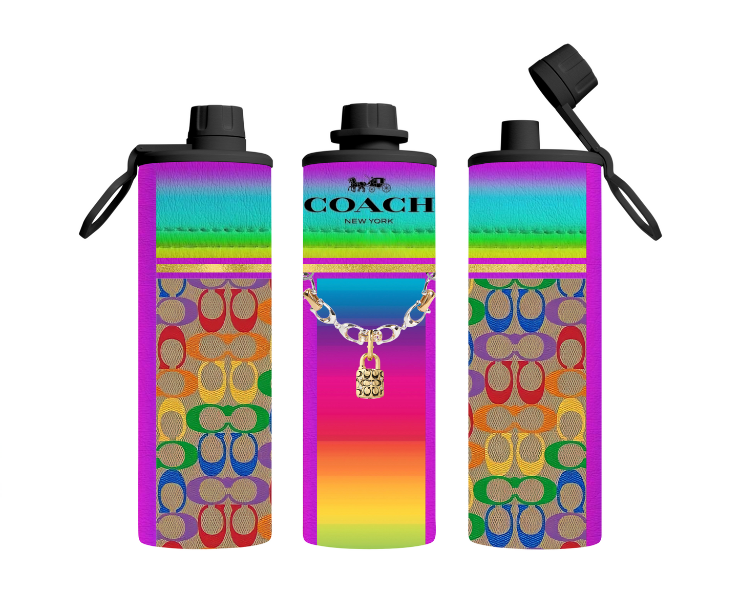 Coach Handbag Inspired Tumbler (055)