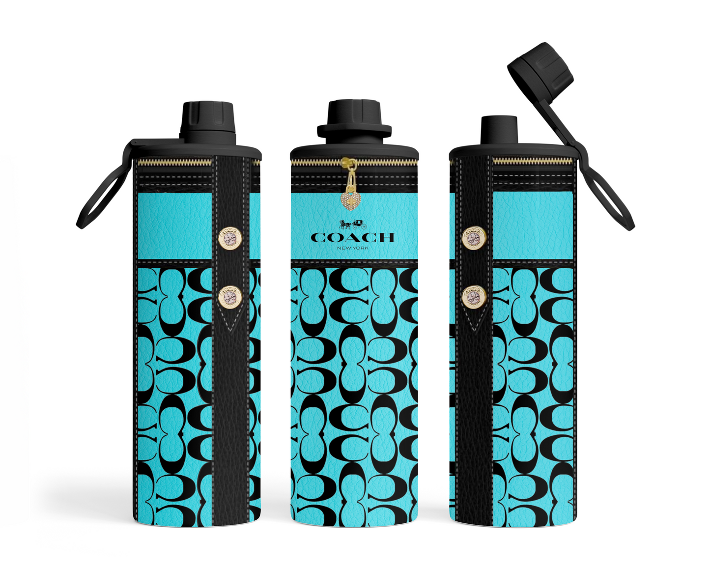 Coach Handbag Inspired Tumbler (066)
