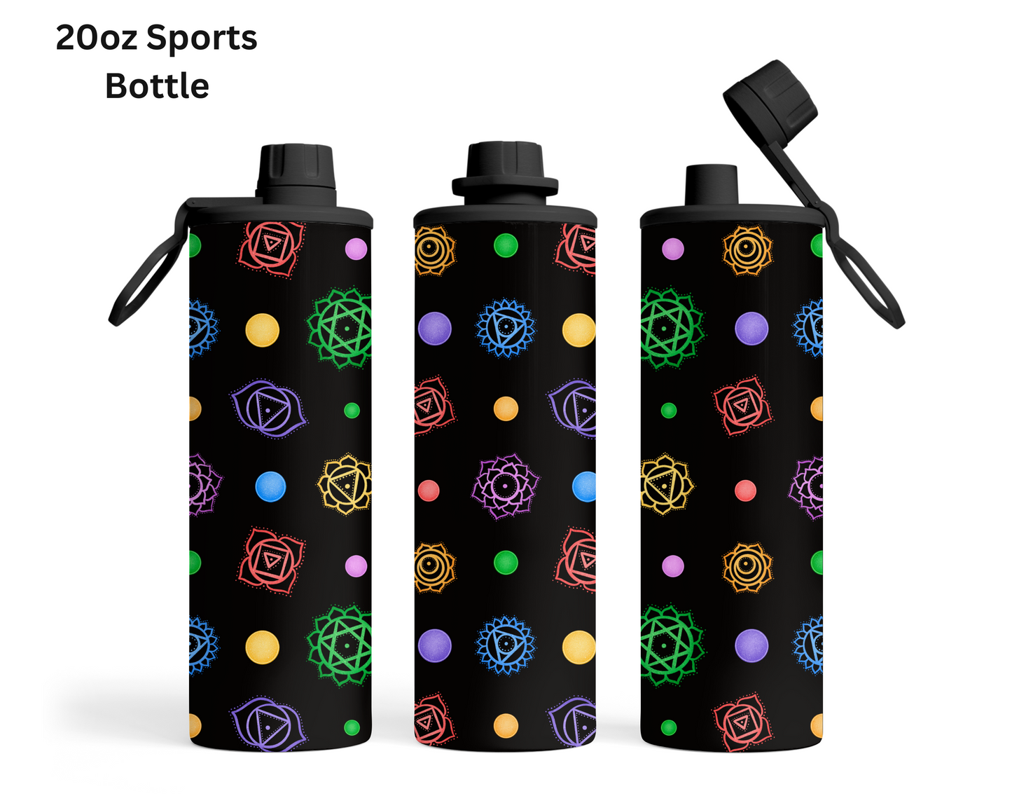 7 Chakras Wrap Paper Tumbler