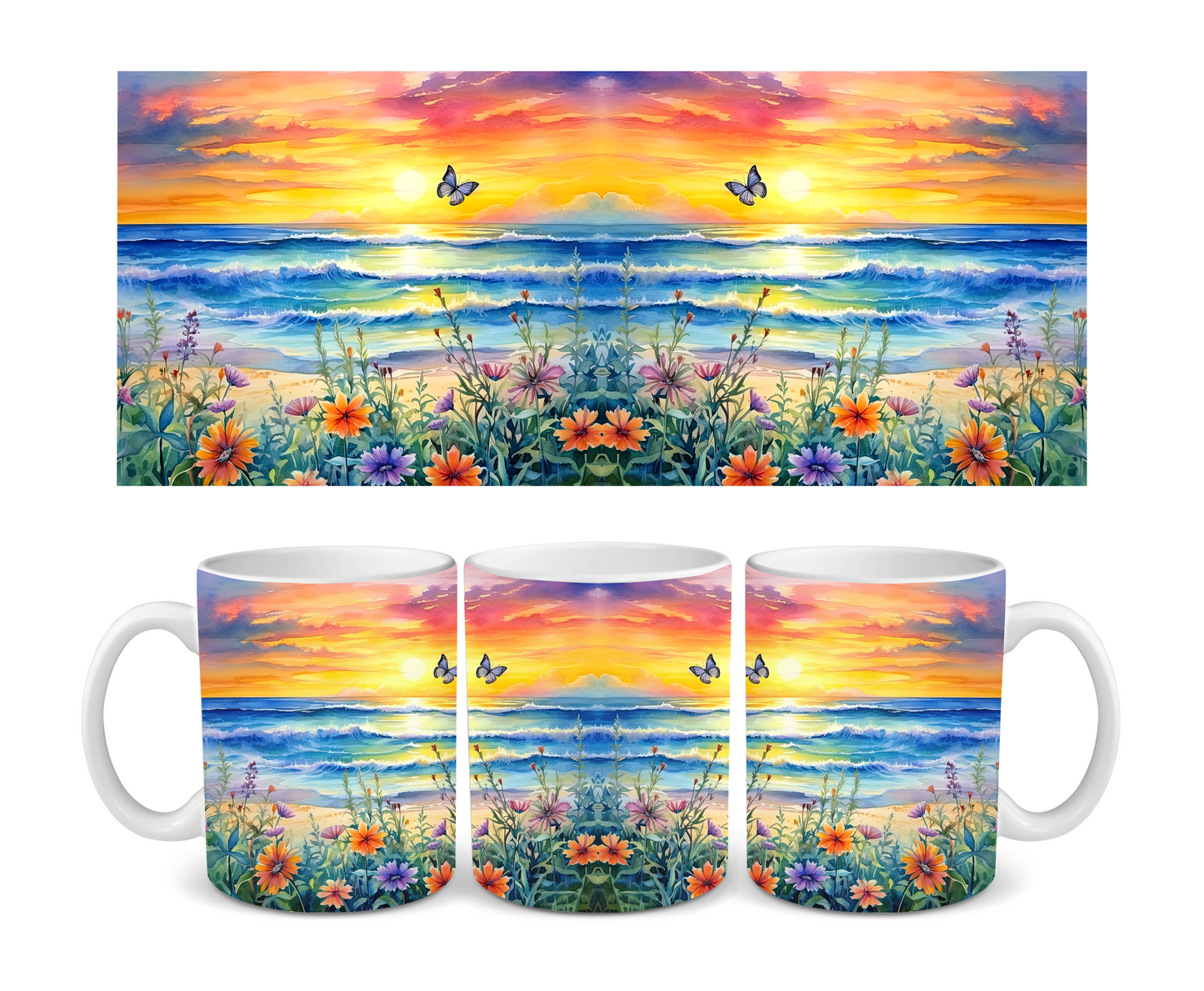 Surf's Up Ceramic Mug