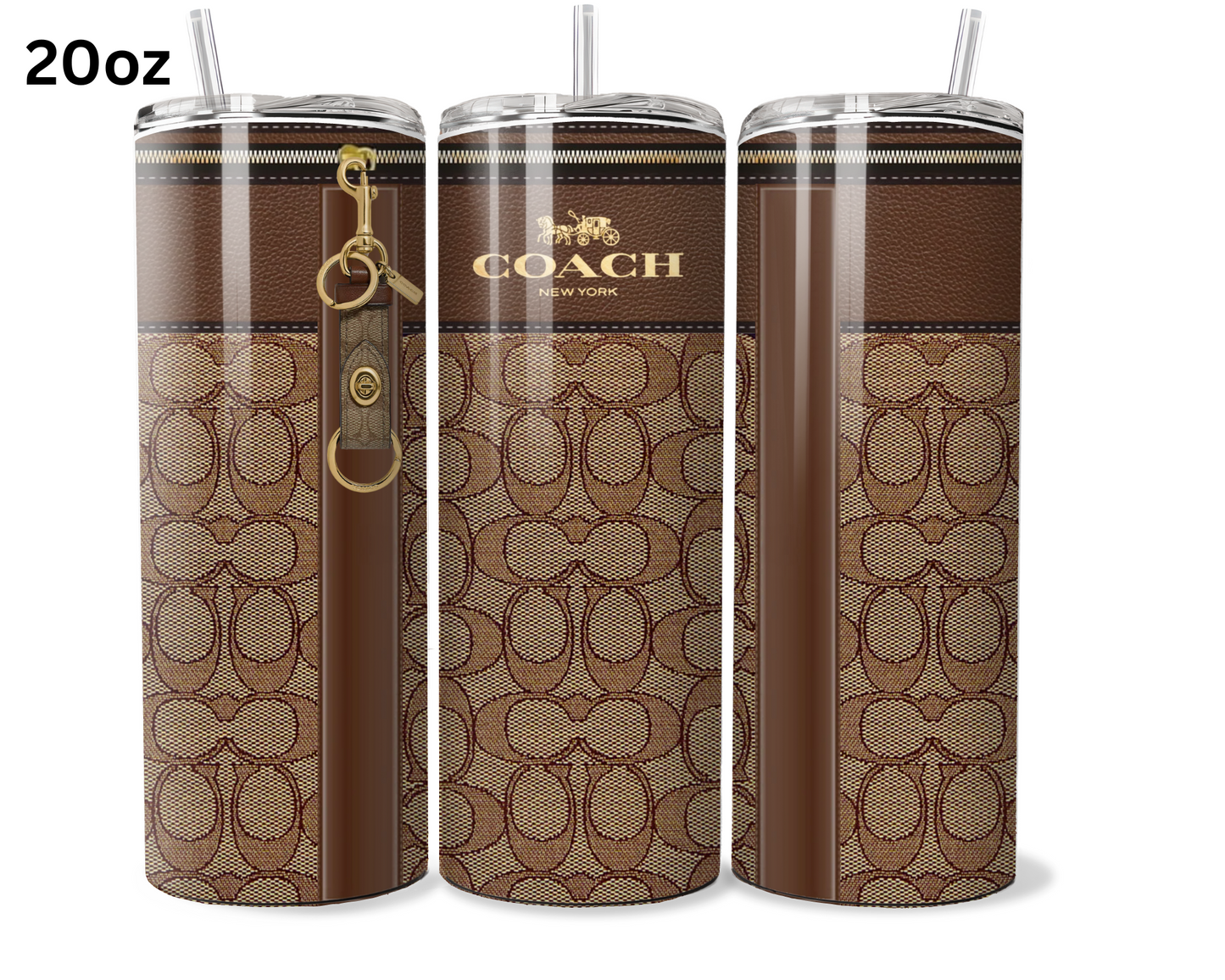 Coach Handbag Inspired Tumbler (051)