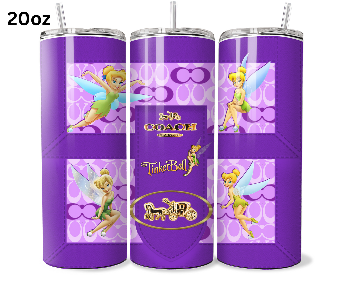 Coach Handbag Inspired Tumbler (185)