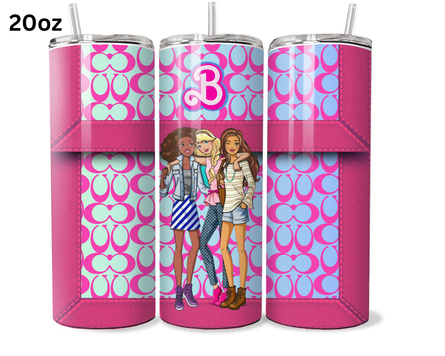 Coach Handbag Inspired Tumbler (171)