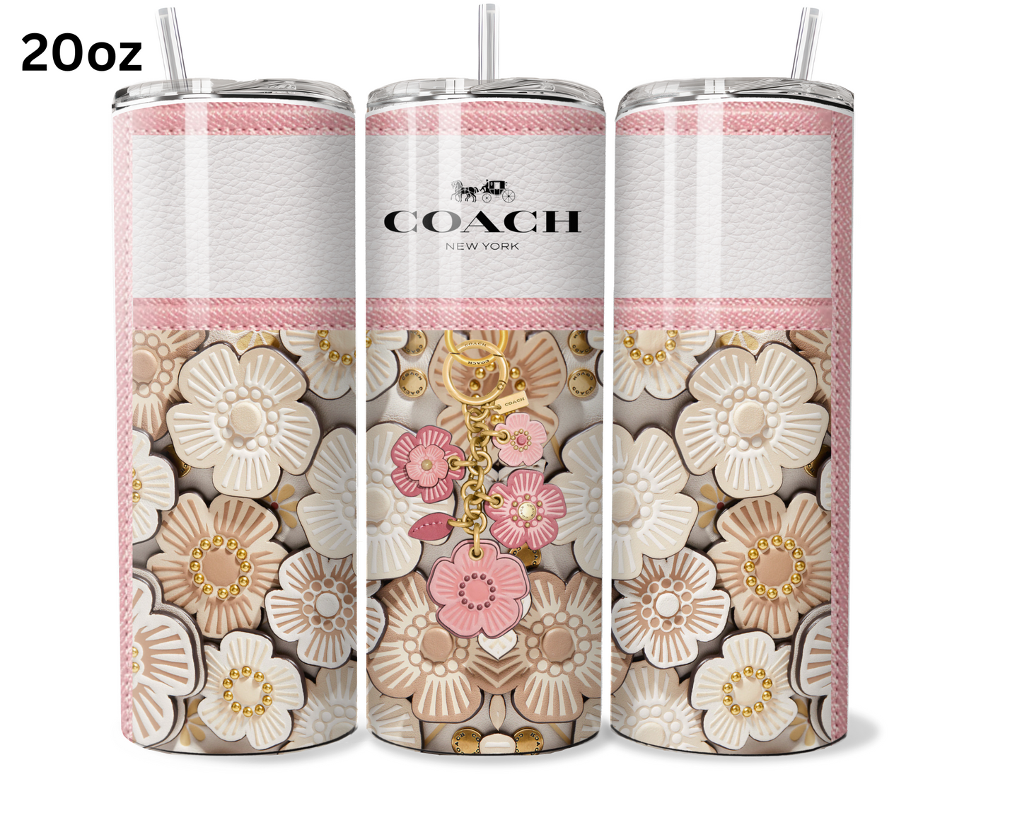 Coach Handbag Inspired Tumbler (059)