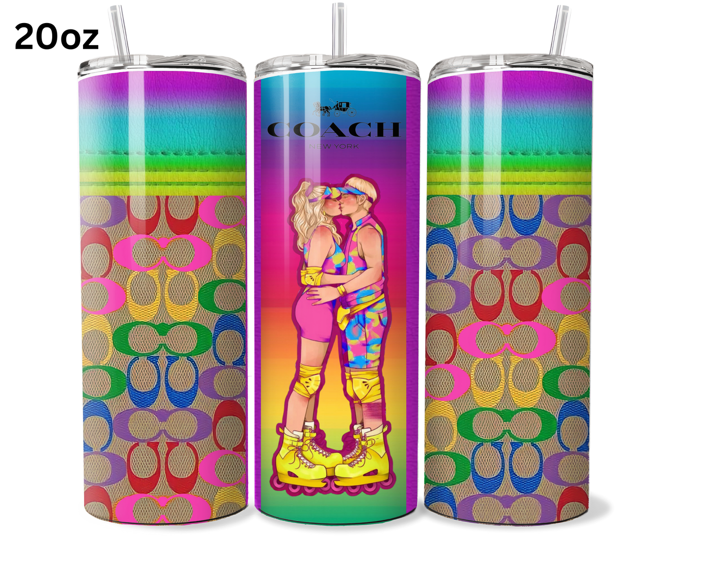 Coach Handbag Inspired Tumbler (128)