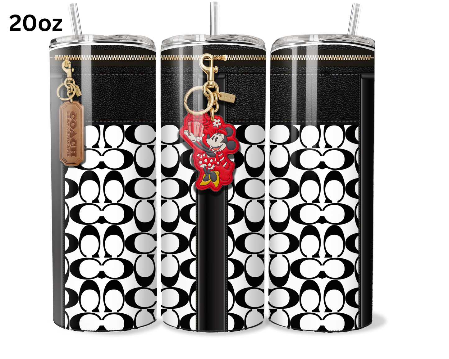 Coach Handbag Inspired Tumbler (026)