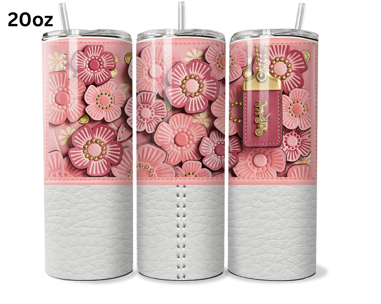 Coach Handbag Inspired Tumbler (060)