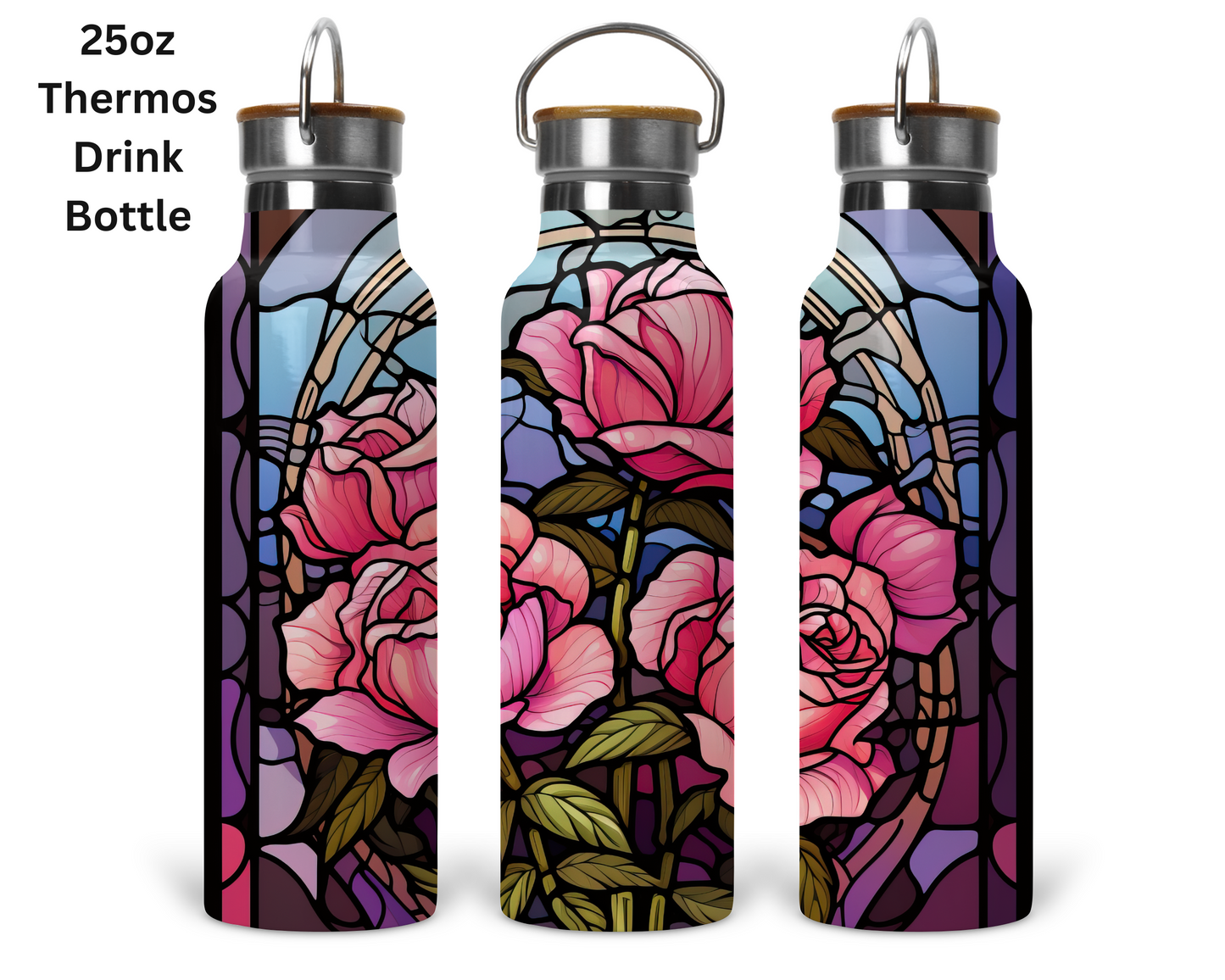 Pink Roses Tumbler
