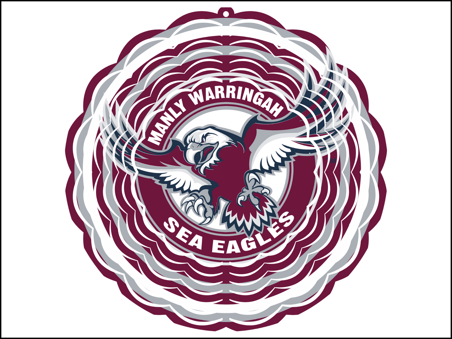 Manly Sea Eagles Wind Spinner (003)