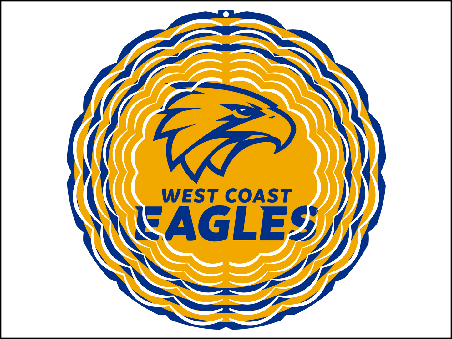 West Coast Eagles Wind Spinner (003)
