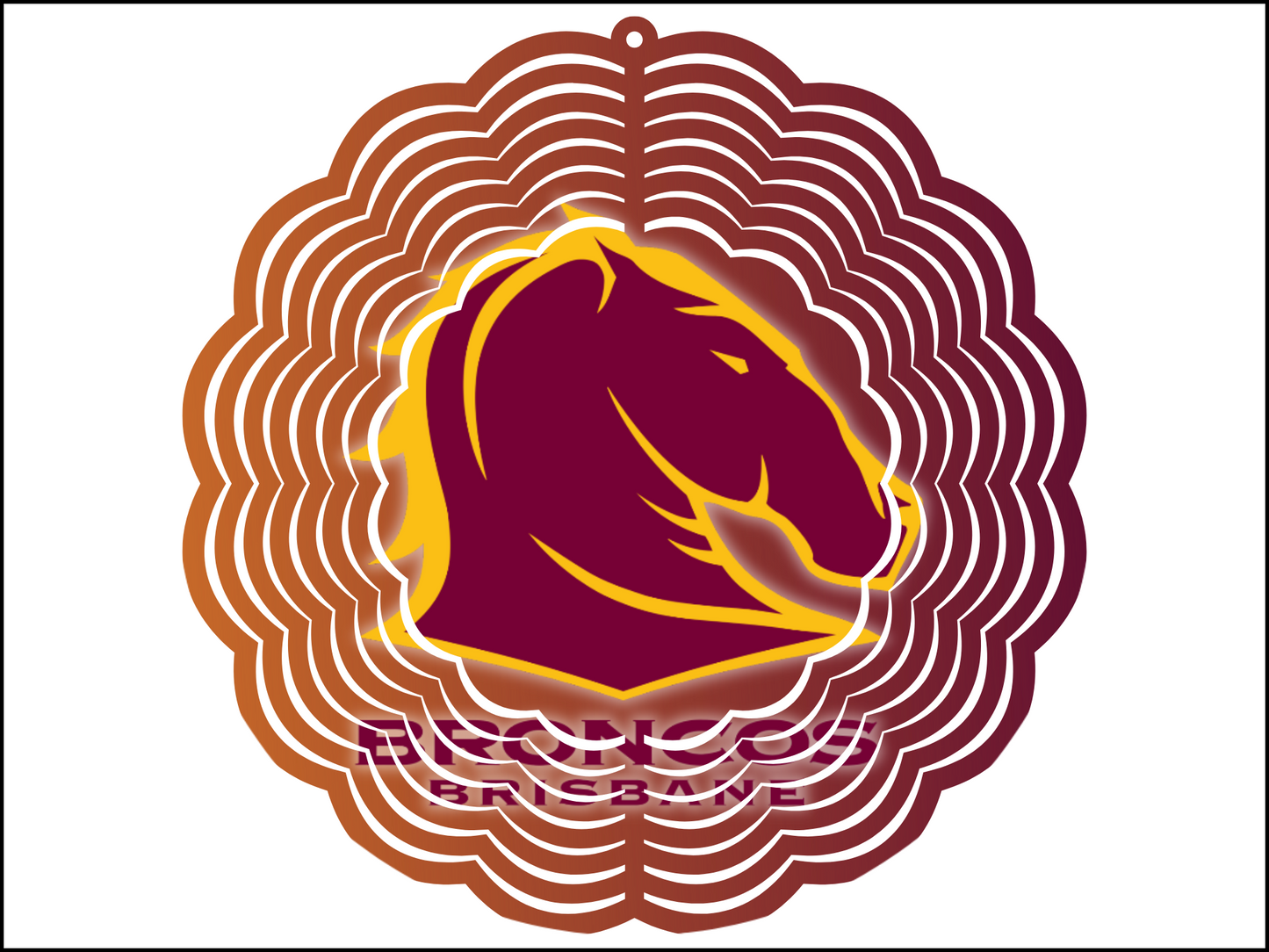 Brisbane Broncos Wind Spinner (004)