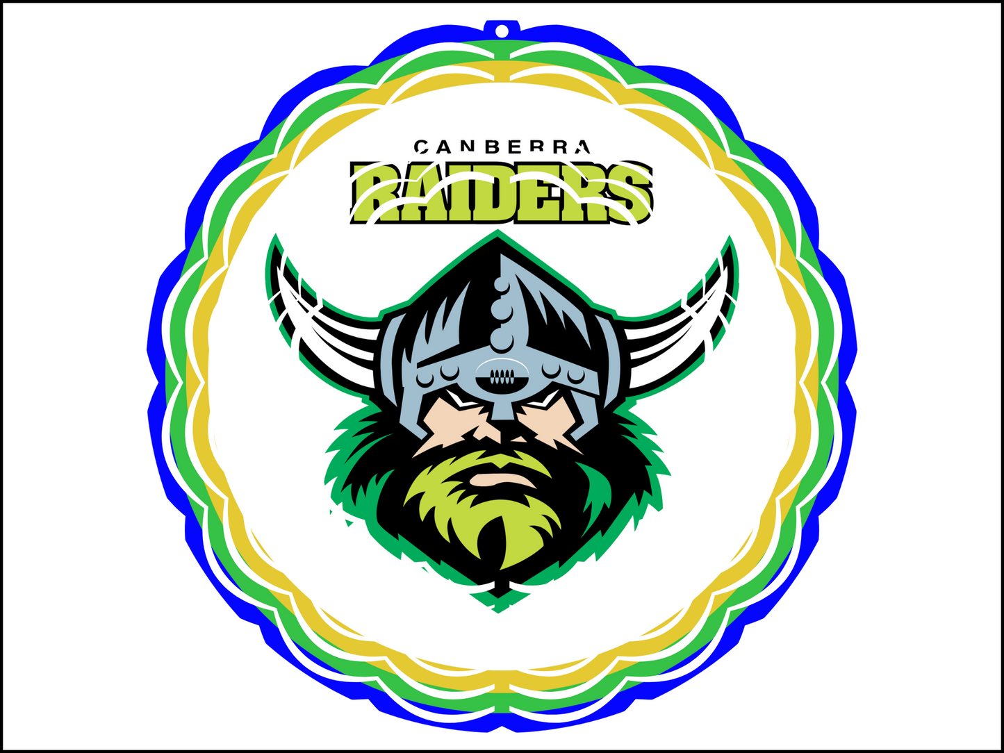 Canberra Raiders Wind Spinner (002)