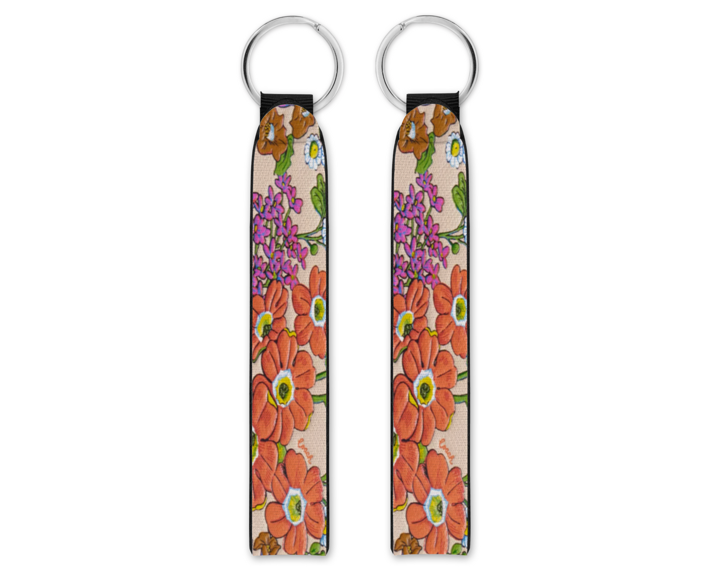 Brand Inspired Wristband Keychain (146)