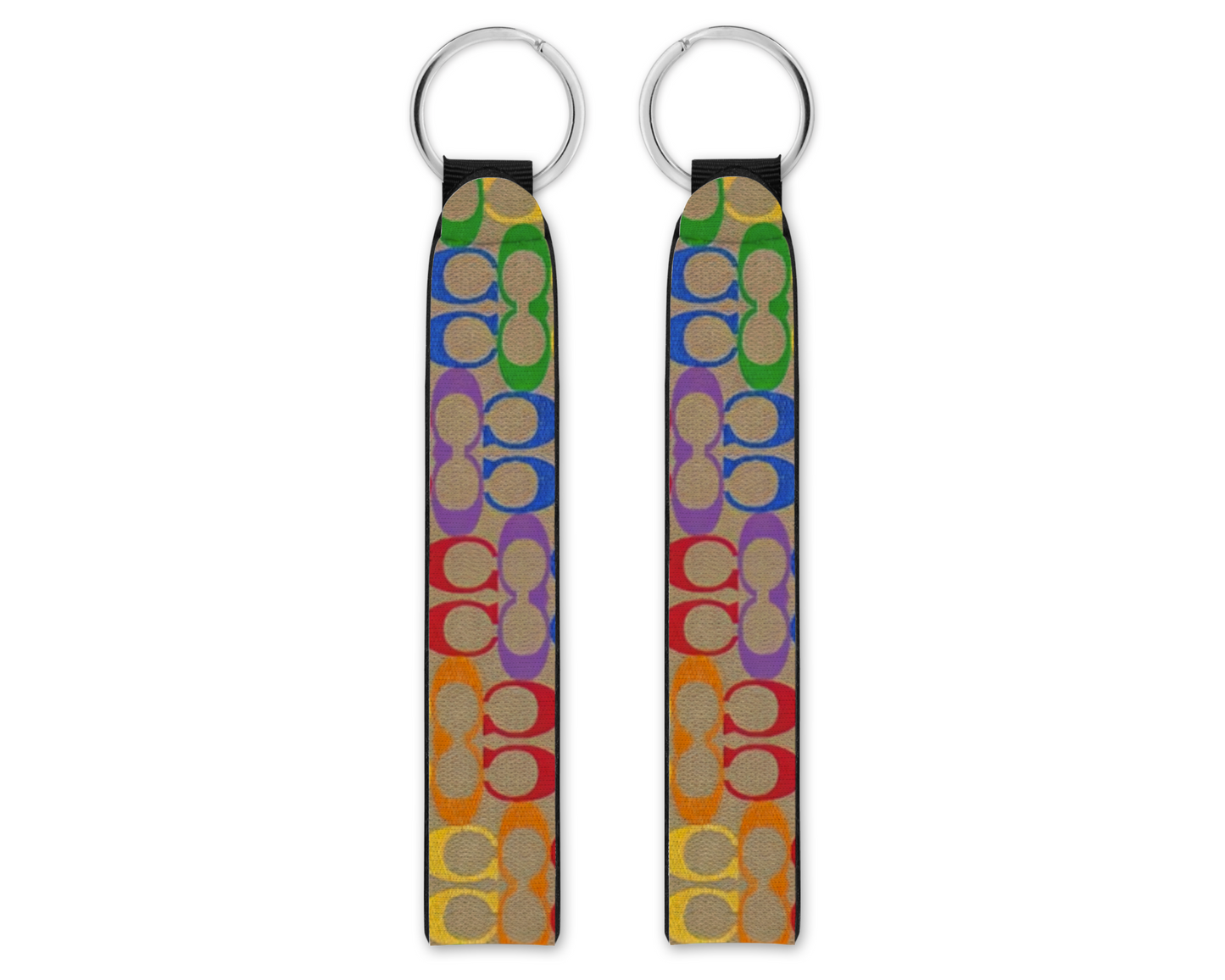 Brand Inspired Wristband Keychain (158)