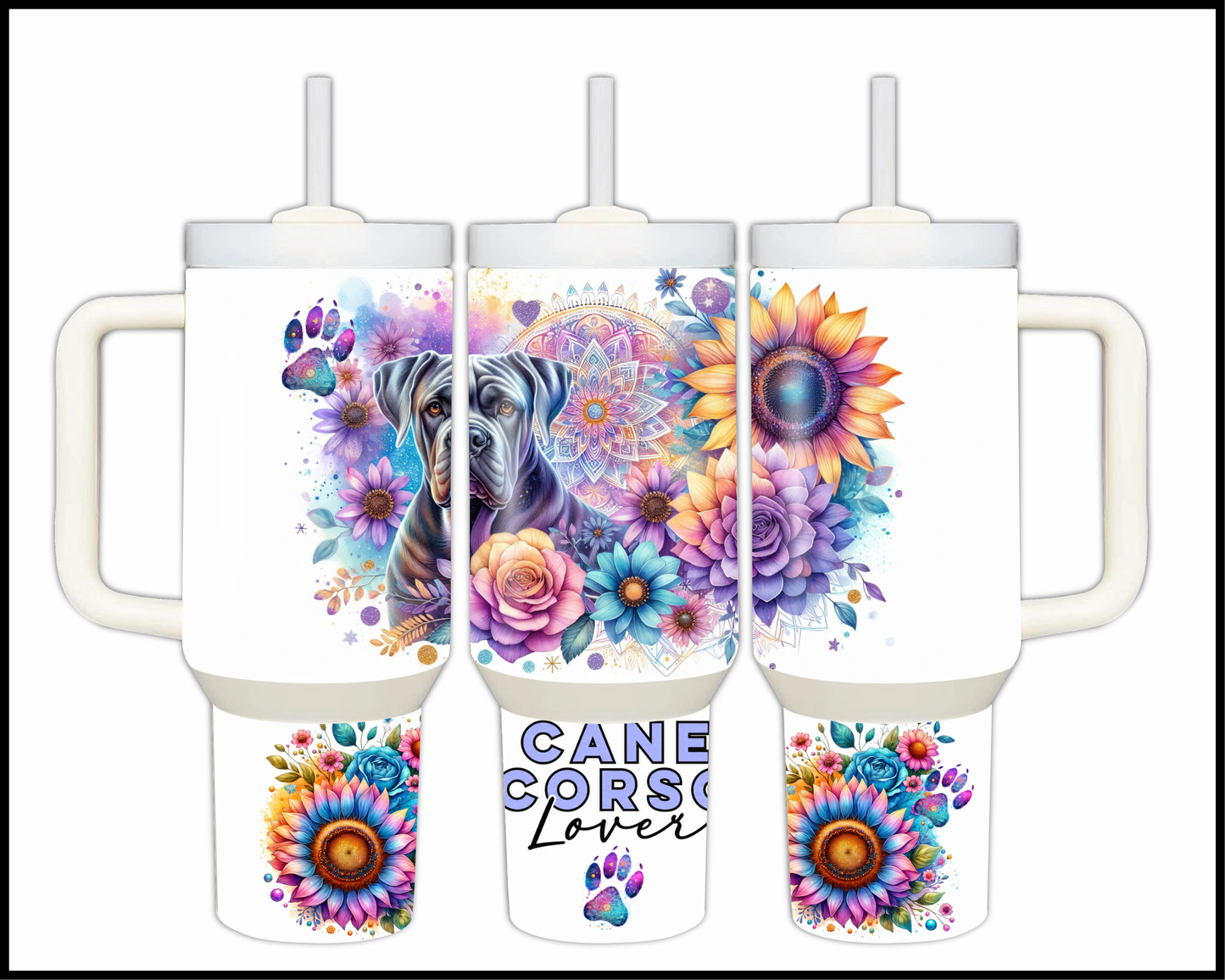 Cane Corso Lover Stainless Steel Big 40oz Tumbler (068)