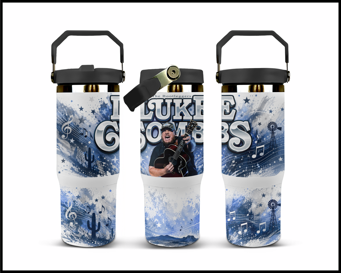 Luke Combs Big Guzzler Stainless Steel Tumbler (1018)