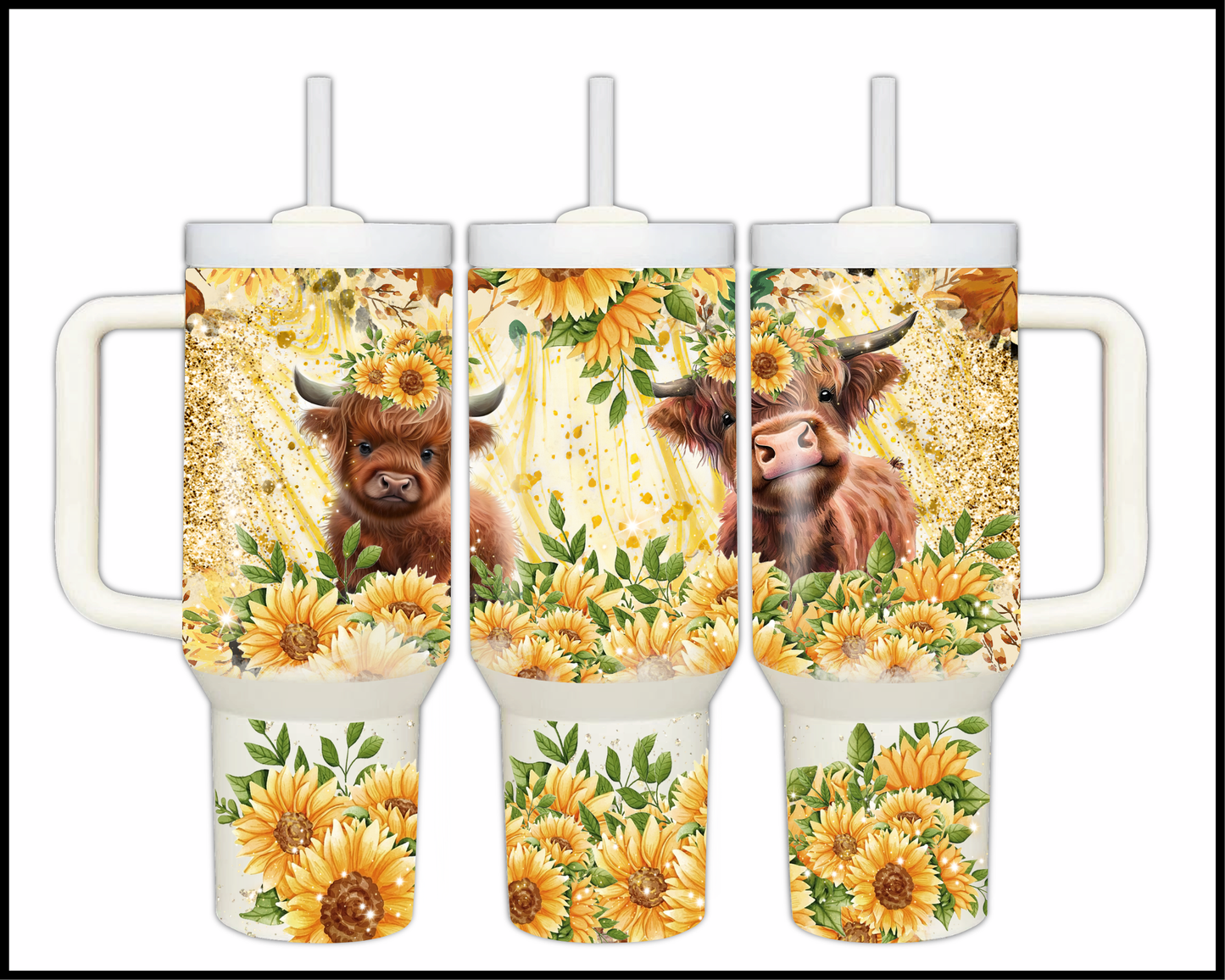 Enchanted Spring Aura Stainless Steel Big 40oz Tumbler (133)