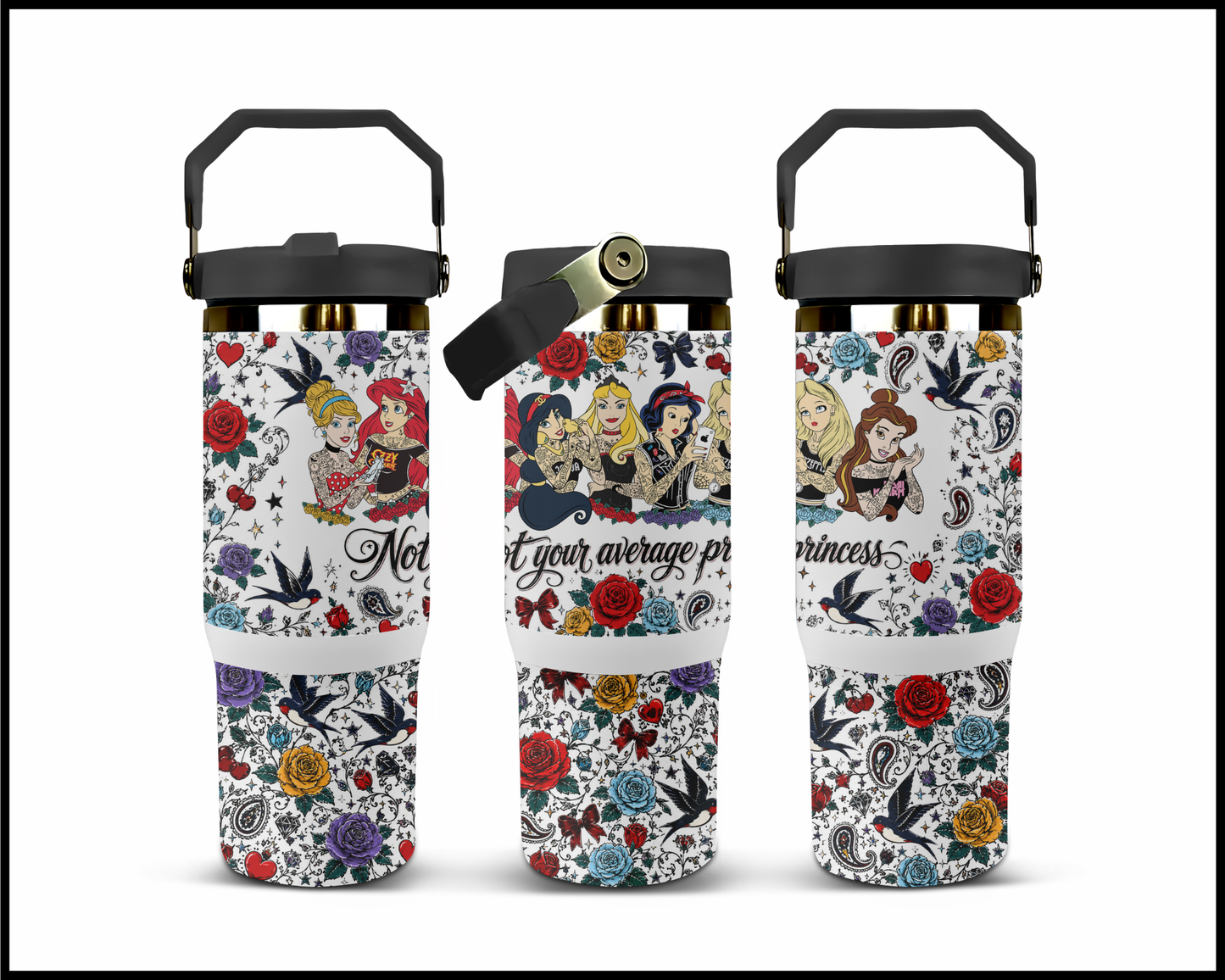 Not Your Average Princess Big Guzzler Stainless Steel Tumbler (1120)