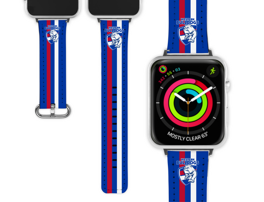 Western Bulldogs Apple Watch Band (001)