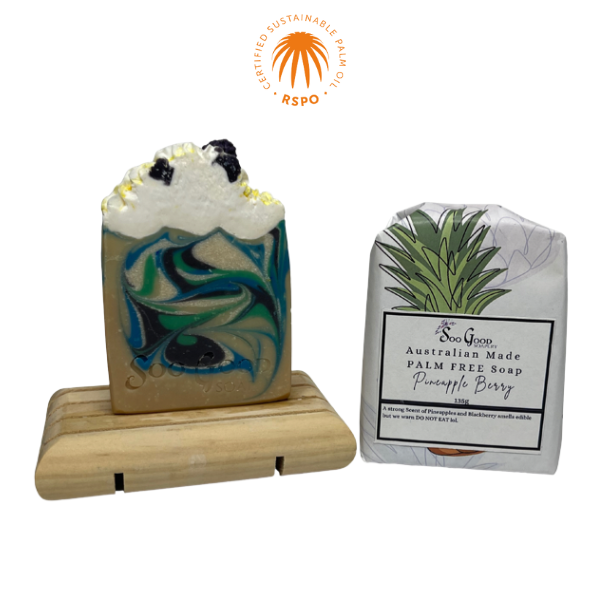 Blackberry & Pineapple Whimsical Soap