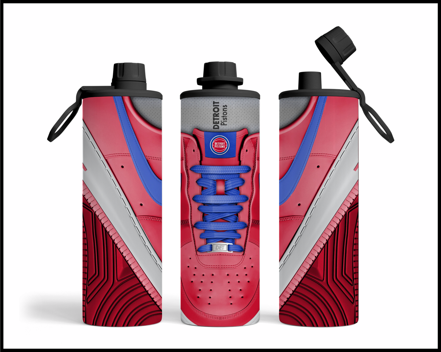 Detroit Pistons Shoe Inspired Tumbler (001)
