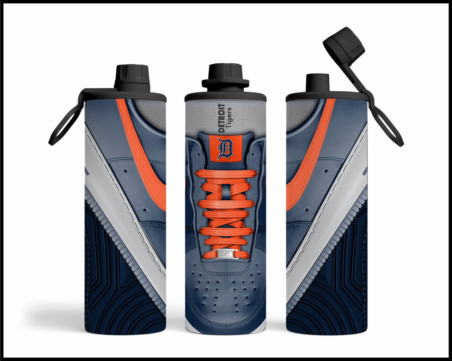Detroit Tigers Shoe Inspired Tumbler (001)