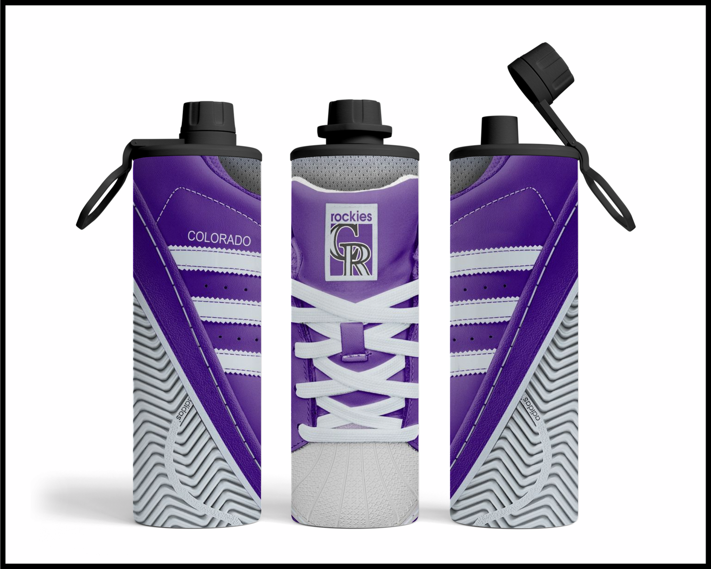Colorado Rockies Shoe Inspired Tumbler (001)