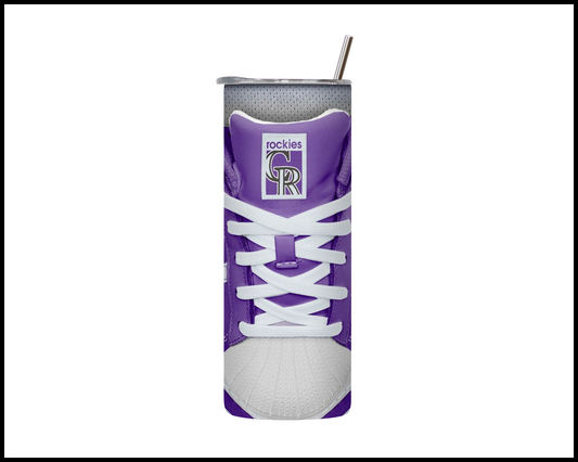 Colorado Rockies Shoe Inspired Tumbler (001)