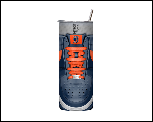 Detroit Tigers Shoe Inspired Tumbler (001)