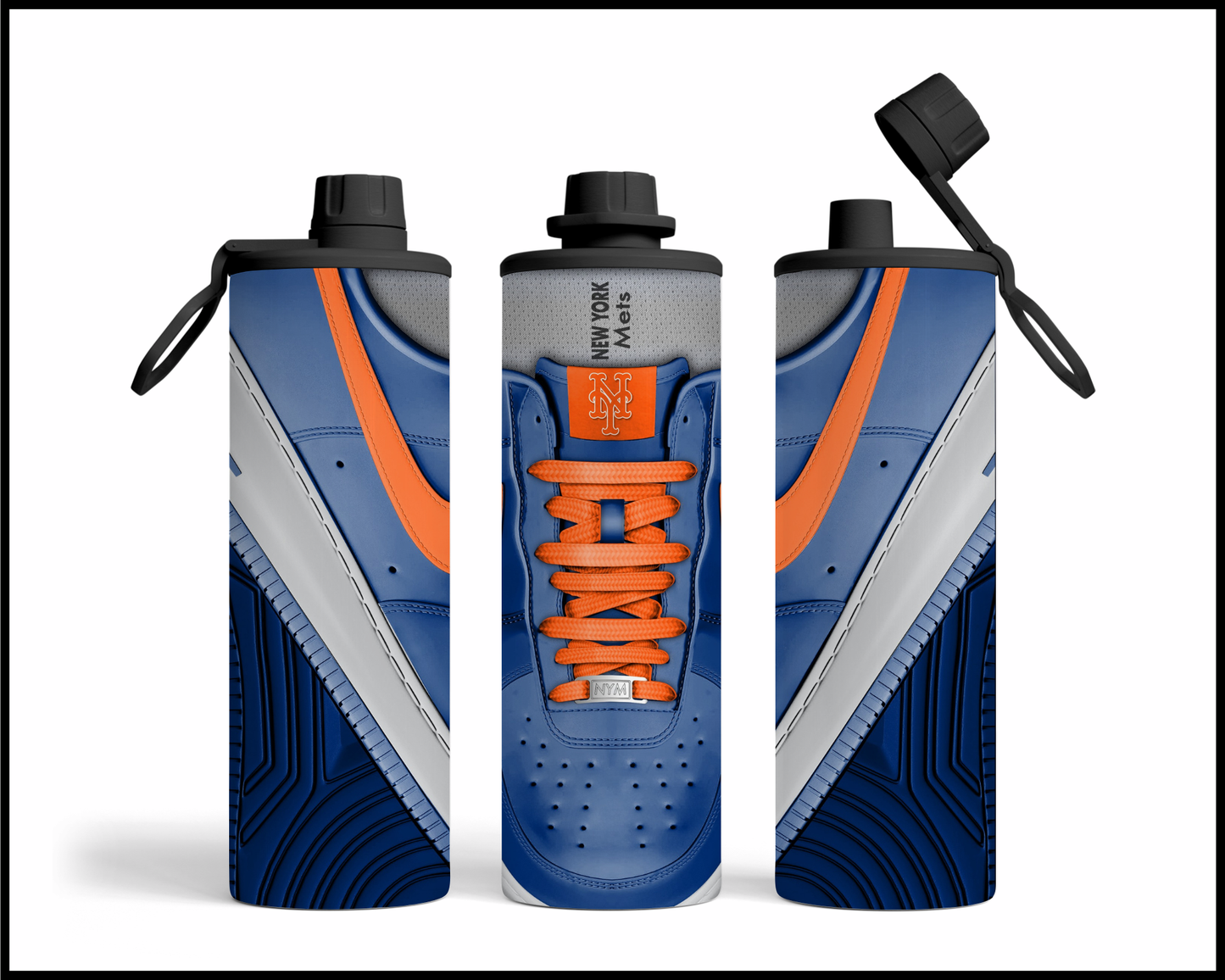 New York Mets Shoe Inspired Tumbler (002)