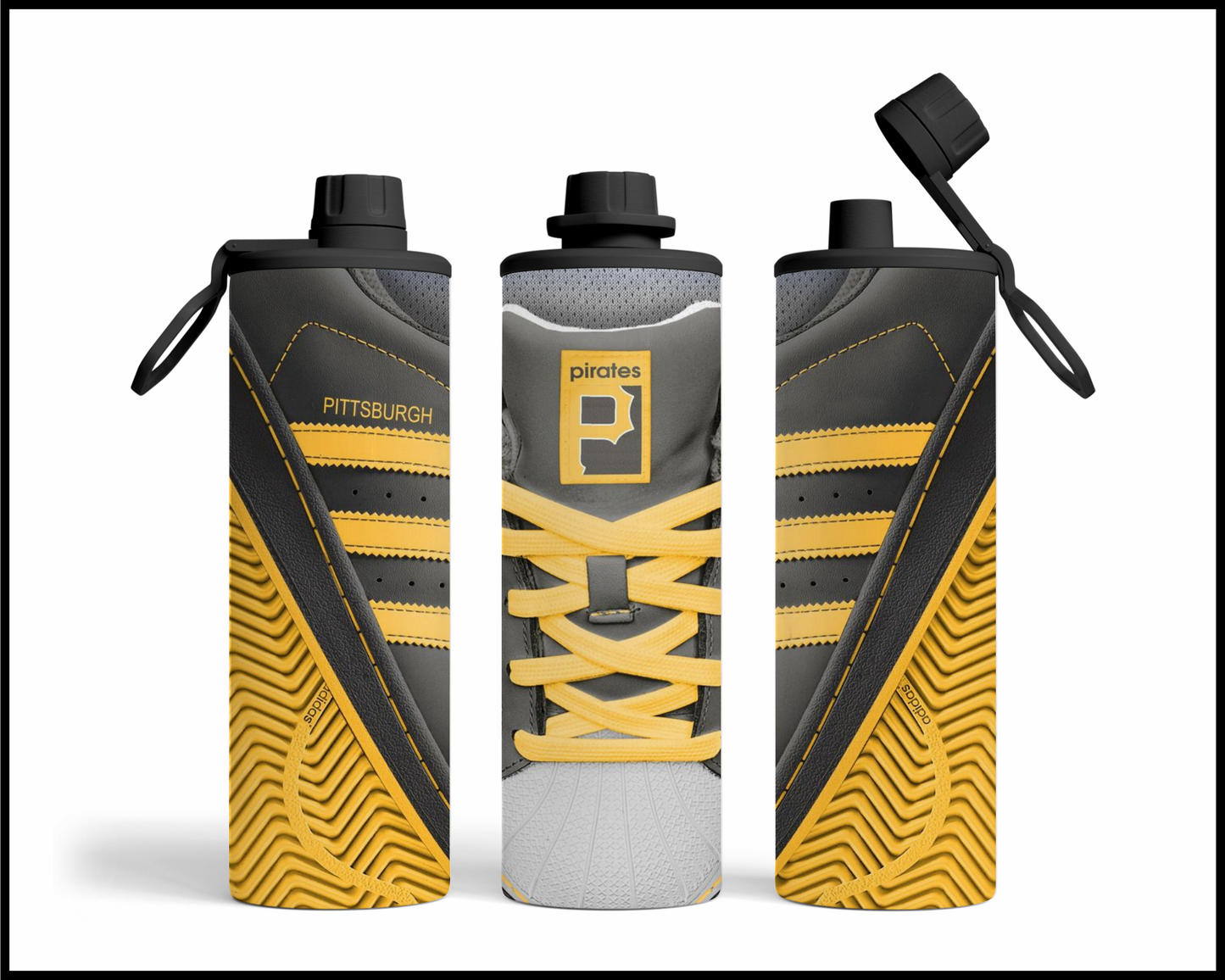 Pittsburgh Pirates Shoe Inspired Tumbler (002)